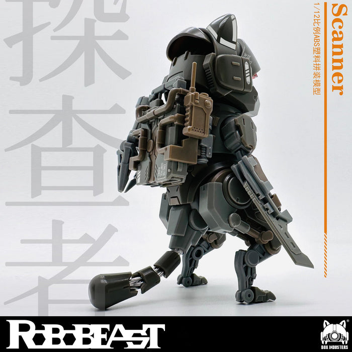 ROBOBEAST CAT SCANNER PLASTIC MODEL KIT