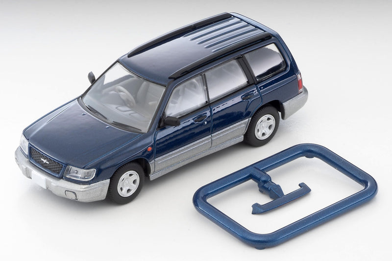 1/64 Scale Tomica Limited Vintage NEO TLV-N328a Subaru Forester C/20 (Navy / Gray) 1997