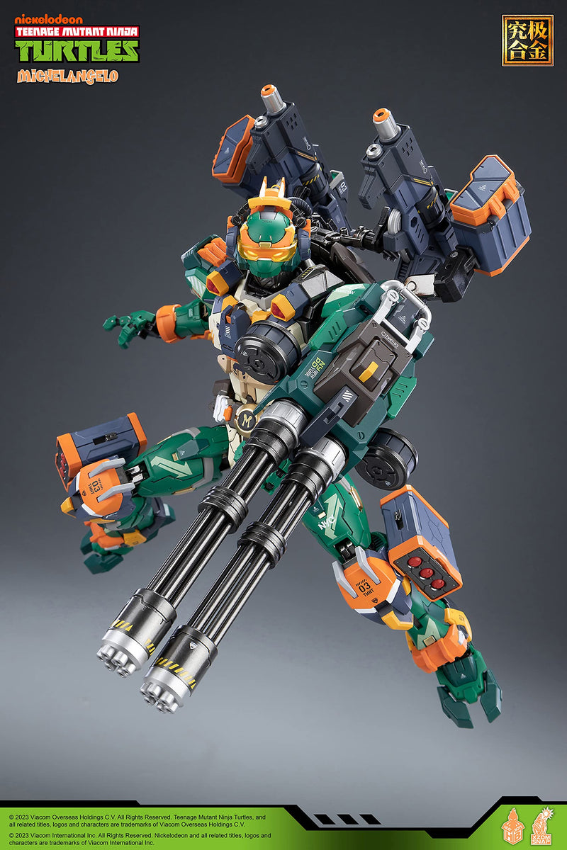 HEATBOYS HB0014 "TEENAGE MUTANT NINJA TURTLES" MICHELANGELO ALLOY ACTION FIGURE
