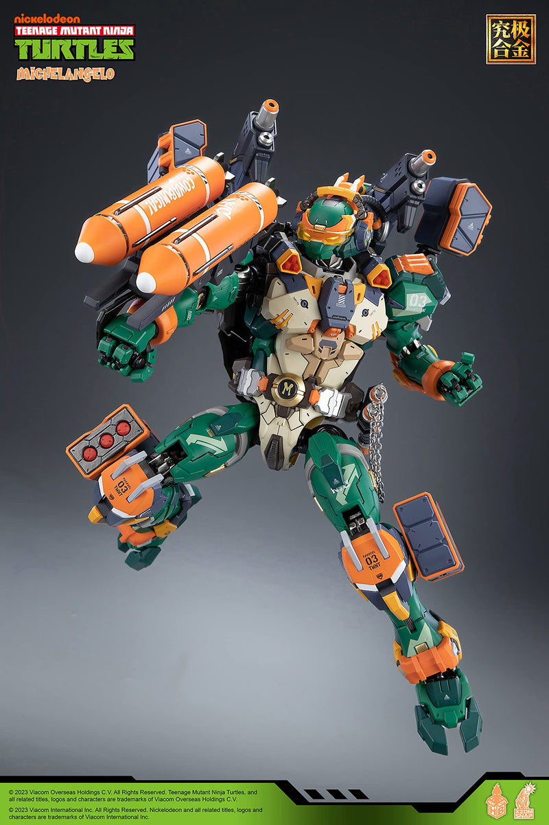 HEATBOYS HB0014 "TEENAGE MUTANT NINJA TURTLES" MICHELANGELO ALLOY ACTION FIGURE