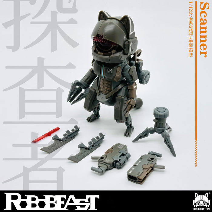 ROBOBEAST CAT SCANNER PLASTIC MODEL KIT