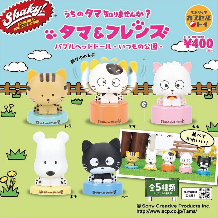 Shaky! "Tama & Friends" Bubble Head Doll -Usual Park-