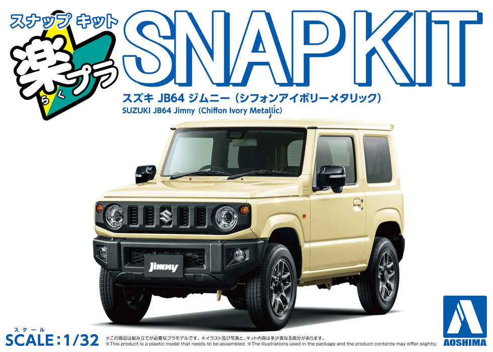 RakuPla Snap Kit 09-CI SUZUKI JB64 Jimny (Chiffon Ivory Metallic)