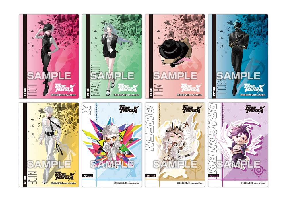 エンスカイ(ENSKY) TVアニメ「TO BE HERO X」 クリアカードコレクションガム 初回限定版 16パック入りBOX (食玩)