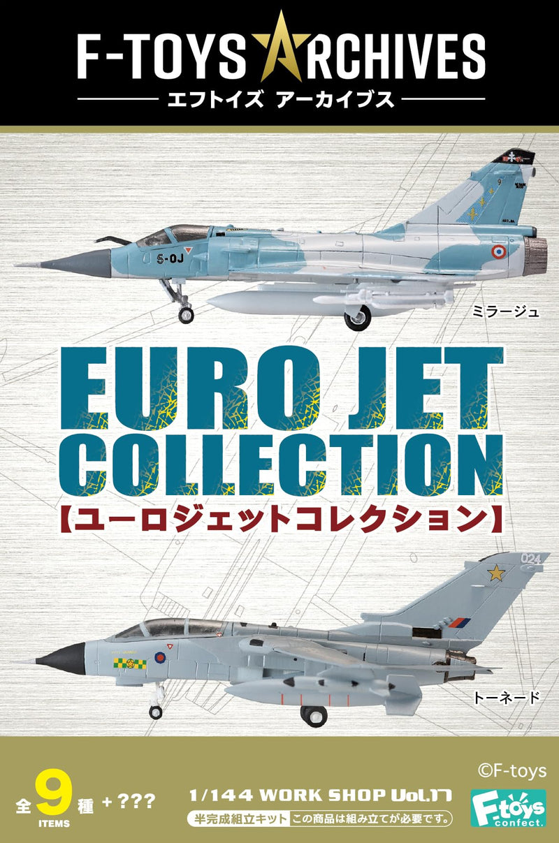 1/144 F-toys Archives Euro Jet Collection