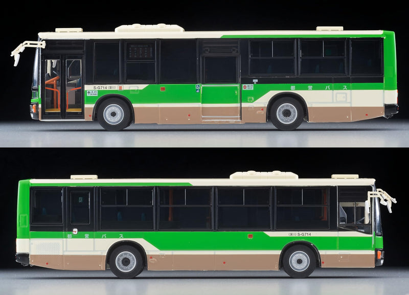 1/64 Scale Tomica Limited Vintage NEO TLV-N342a Mitsubishi Fuso Aero Star Non-Step Bus (Bureau of Transportation Tokyo Metropolitan Government) Toei Bus 100th Anniversary Commemorative Wrapping Knuckle Line