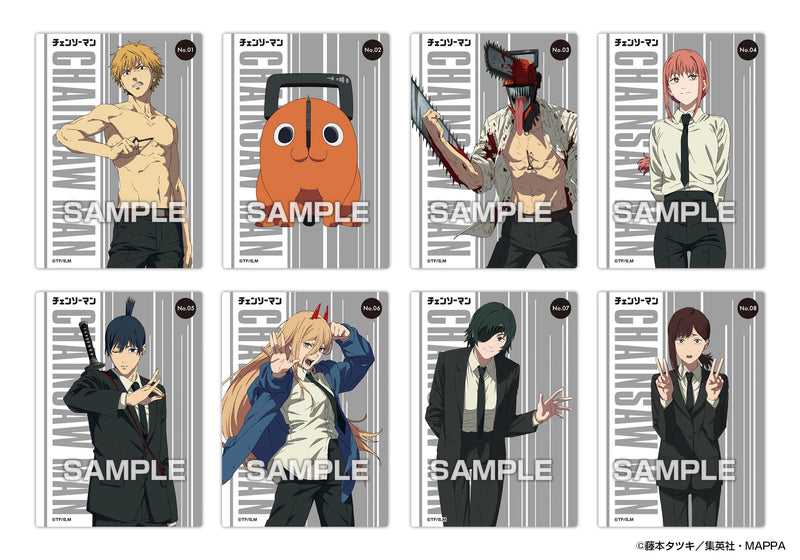 "Chainsaw Man" Clear Card Collection
