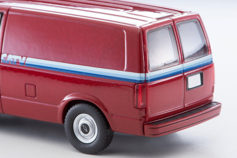 1/64 Scale Tomica Limited Vintage NEO TLV-N344a Chevrolet Astro Van (Red)