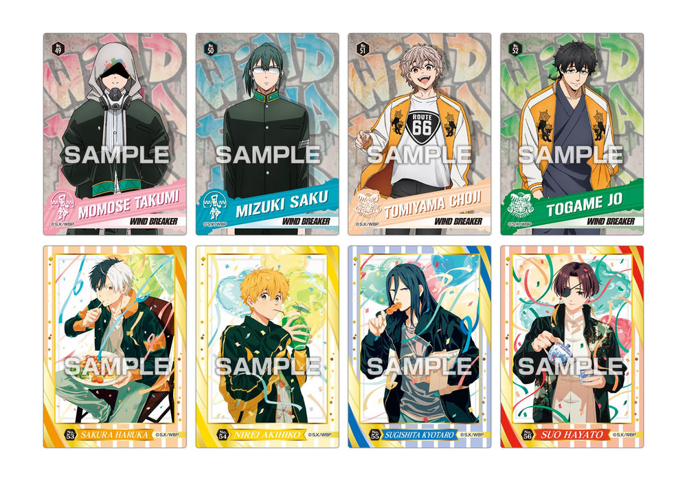 エンスカイ(ENSKY) WIND BREAKER クリアカードコレクションガム2[初回生産限定BOX購入 ソーダ味 ガム/食玩 【BOX販売/16個セット】