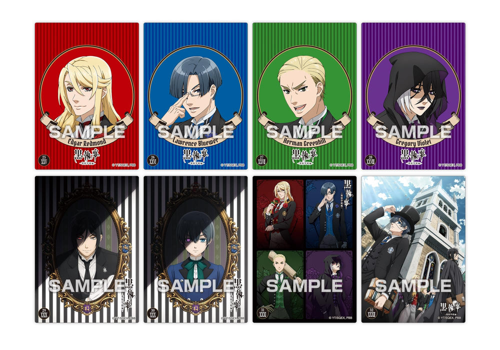 "Black Butler Public School Arc" Clear Card Collection