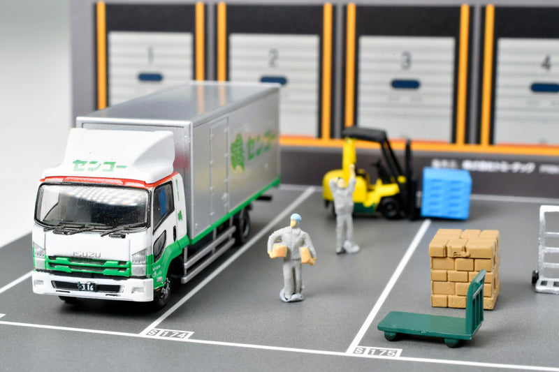 The Truck Collection Logistics Field Track Set D Senko