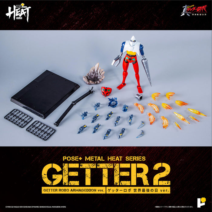 POSE+ Metal Heat Series "Getter Robo Armageddon" Getter 2 (Armageddon Ver.)