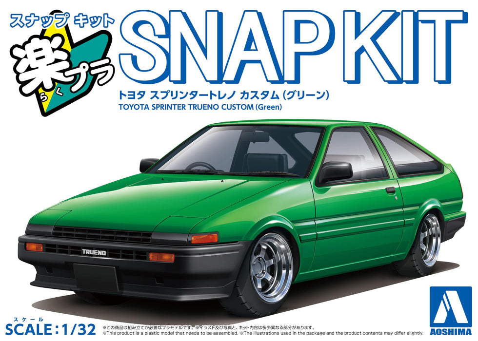 RakuPla Snap Kit 11CU-GN Toyota Sprinter Trueno Custom (Green)