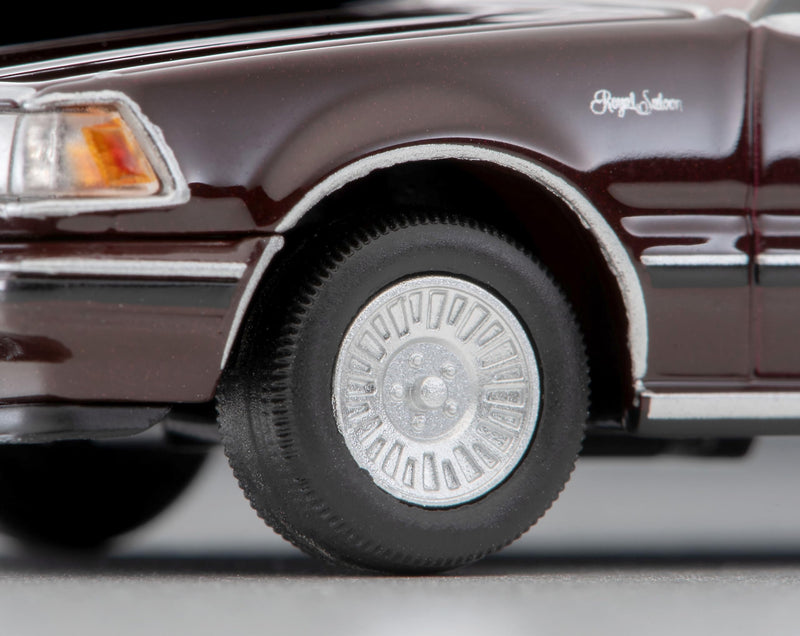1/64 Scale Tomica Limited Vintage NEO TLV-N175c Toyota Crown Hardtop Supercharger Royal Saloon (Wine) 1985