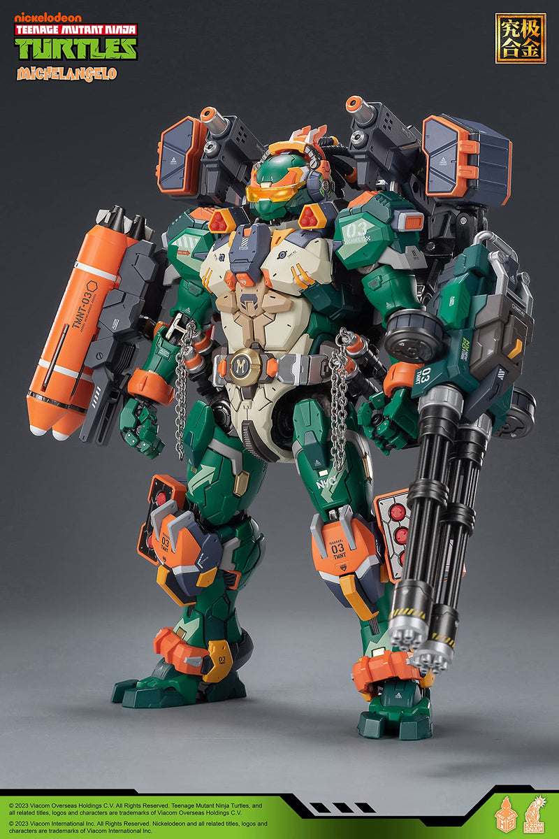 HEATBOYS HB0014 "TEENAGE MUTANT NINJA TURTLES" MICHELANGELO ALLOY ACTION FIGURE