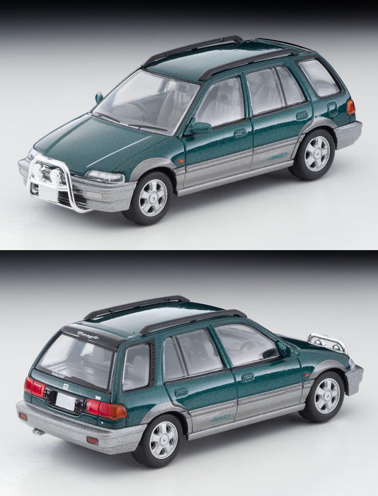1/64 Scale Tomica Limited Vintage NEO TLV-N293b Honda Civic Shuttle Beagle (Green / Grey) 1994