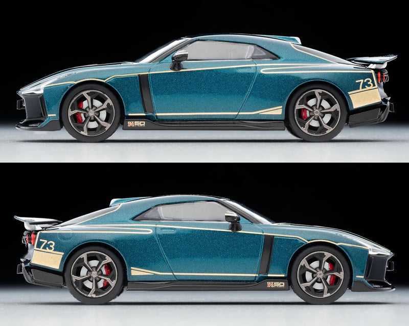 1/64 Scale Tomica Limited Vintage NEO TLV-N Nissan GT-R50 by Italdesign (Dark Green)