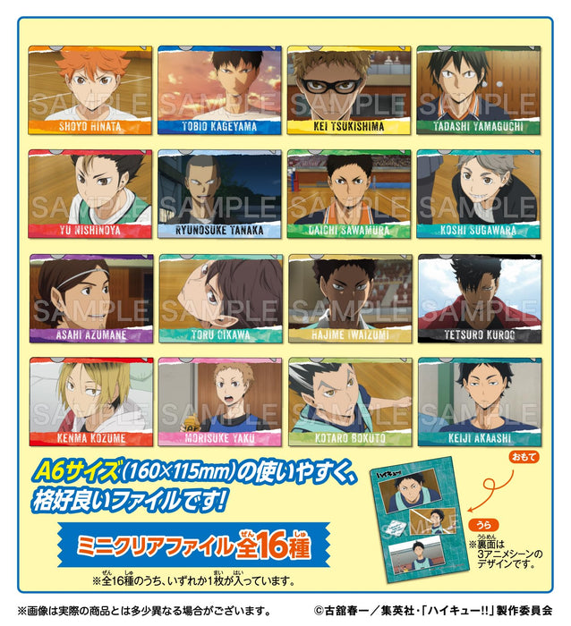 "Haikyu!!" Mini Clear File