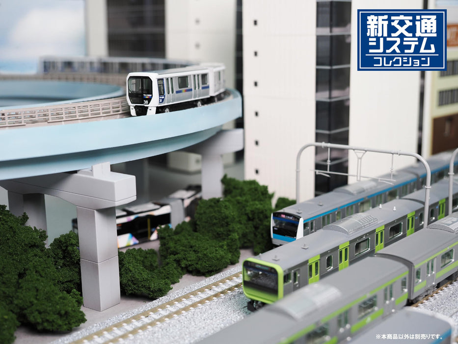 New Transportation System Collection New Transit Yurikamome 7300 Series 6 Car Set