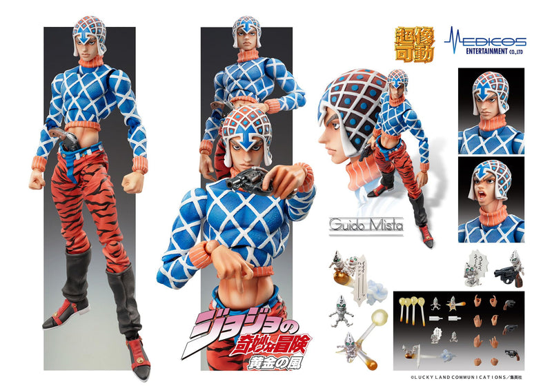 Super Action Statue "JoJo's Bizarre Adventure -Part V-" Guido Mista & Sex Pistols