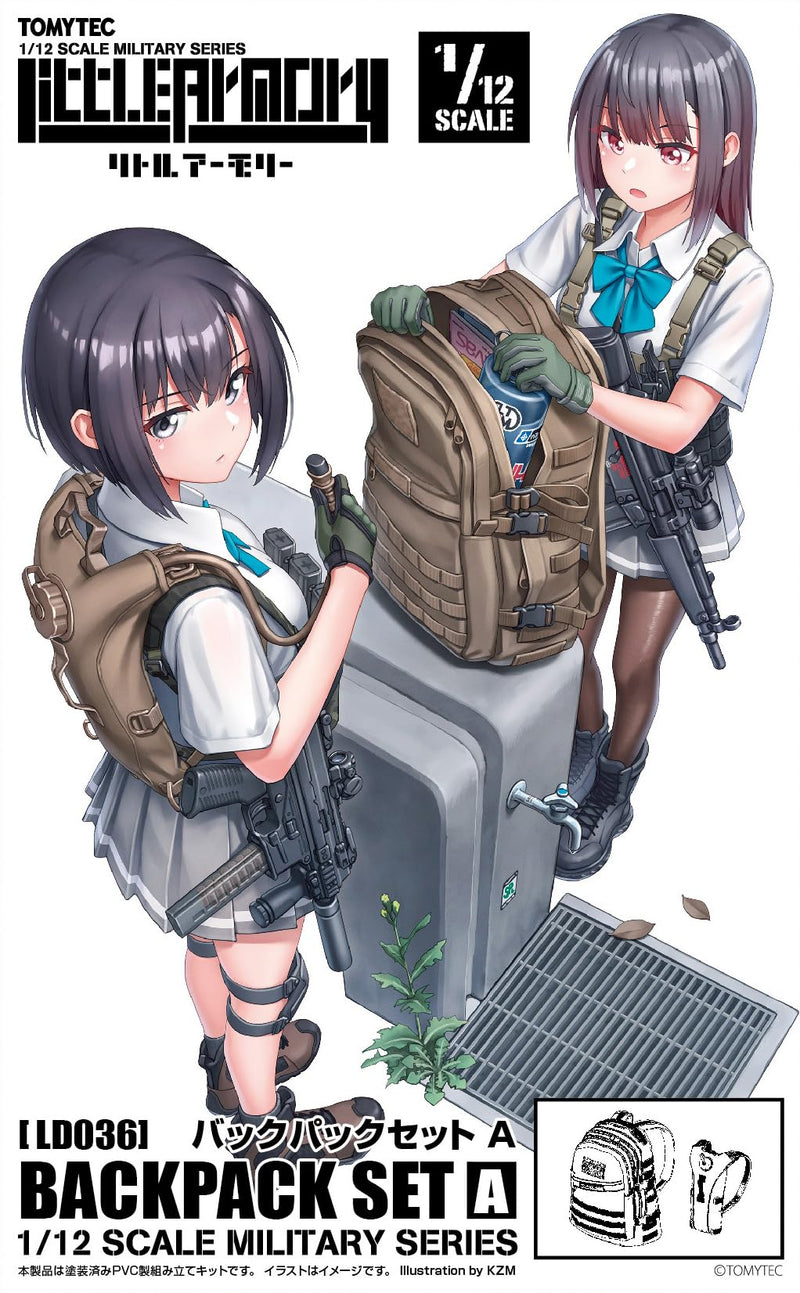 LittleArmory <LD036> Backpack Set A