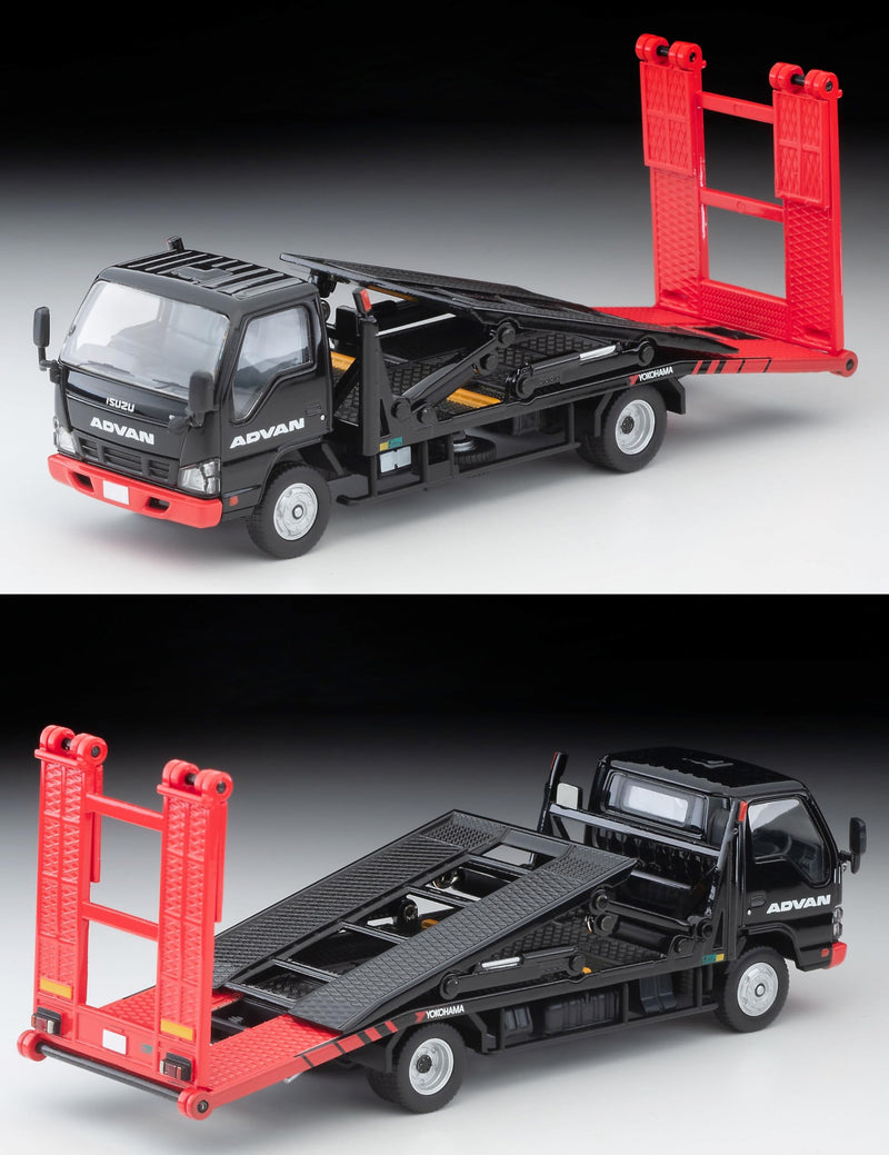 1/64 Scale Tomica Limited Vintage NEO TLV-N191b Isuzu Elf Hanamidai Auto Car Limited Safety Loader Bigwide (ADVAN)