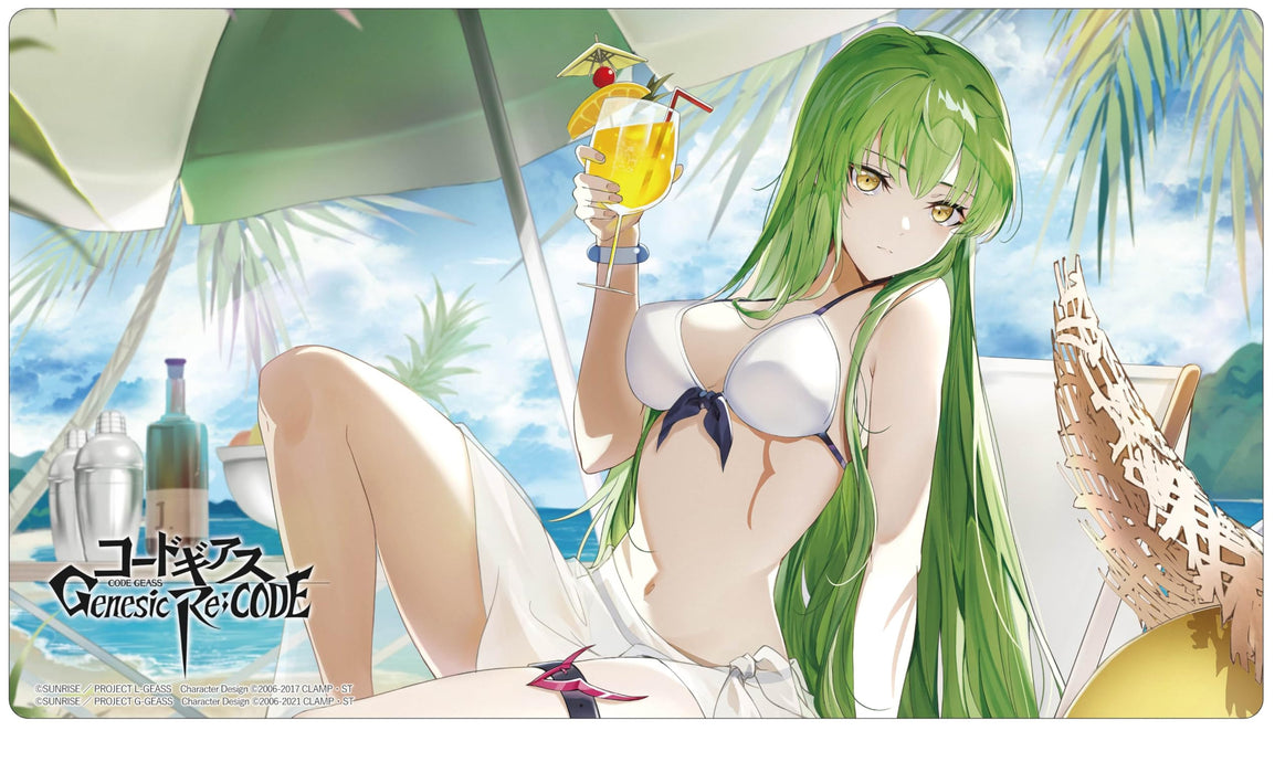 Rubber Desk Mat Collection "Code Geass Genesic Re;CODE" Swimwear C.C.