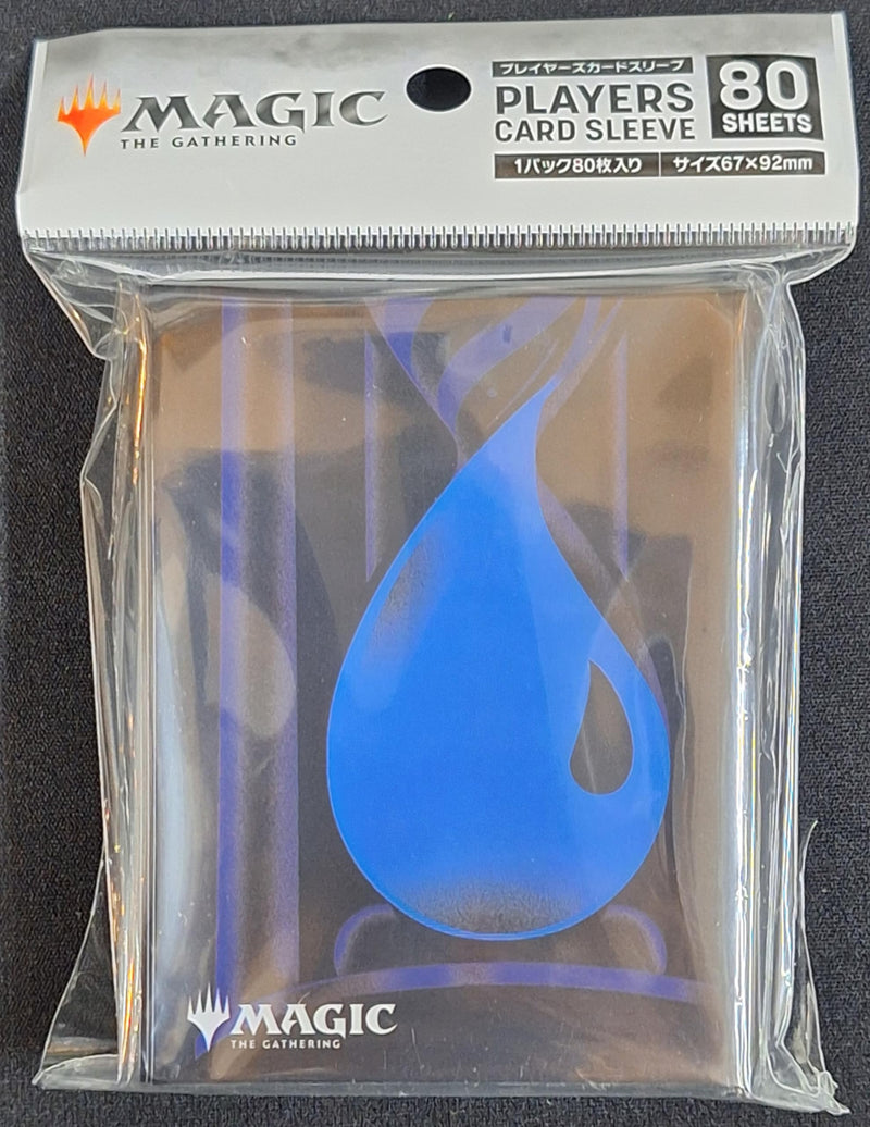 "MAGIC: The Gathering" Players Card Sleeve MANA- MINIMALIST Blue Mana (Symbol) MTGS-299