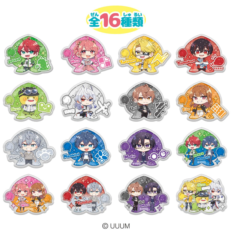 Colorful Peach Kira Puru Sticker
