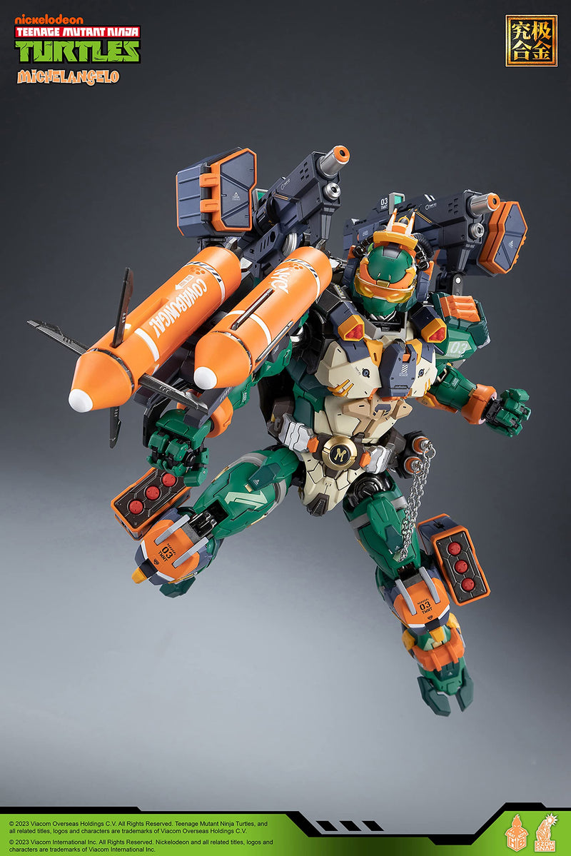 HEATBOYS HB0014 "TEENAGE MUTANT NINJA TURTLES" MICHELANGELO ALLOY ACTION FIGURE