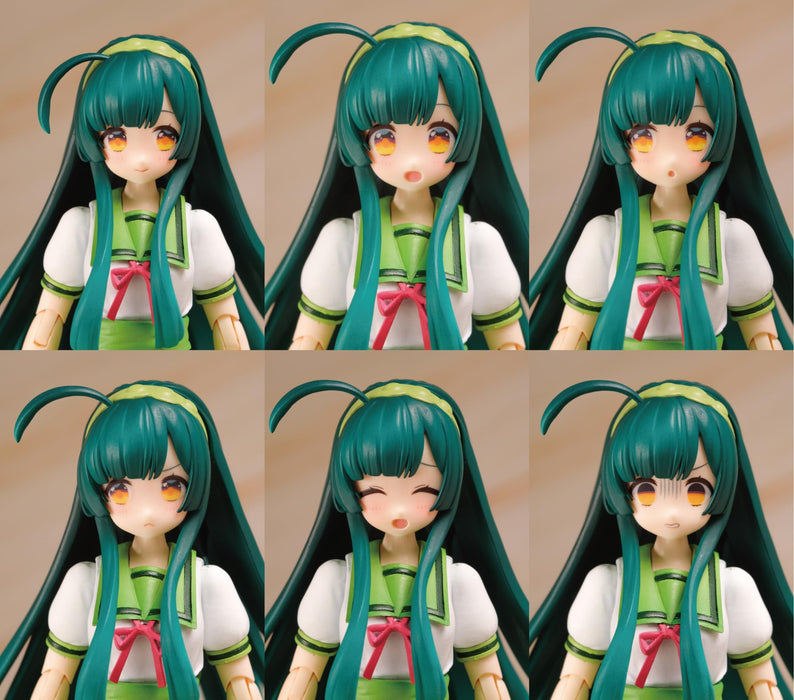 1/12 Scale Plastic Kit Plafia Tohoku Zunko / Zundamon Project Tohoku Zunko (Mini Figure Included Set)