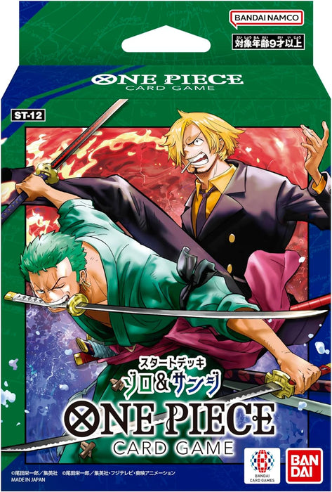 "One Piece" Card Game Start Deck Zoro & Sanji ST-12