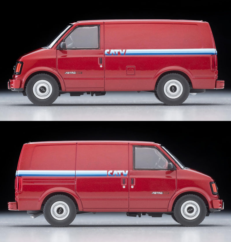1/64 Scale Tomica Limited Vintage NEO TLV-N344a Chevrolet Astro Van (Red)