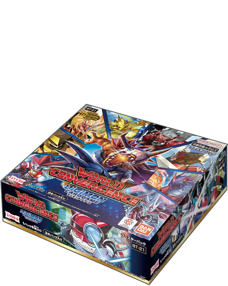 Digimon Card Game Booster Pack WORLD CONVERGENCE BT-21