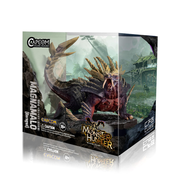 Capcom Figure Builder Cube "Monster Hunter" 4 Set Box (Gore Magala / Crimson Glow Valstrax / Magnamalo / Mizutsune)