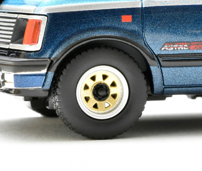 1/64 Scale Tomica Limited Vintage NEO TLV-N325b Chevrolet Astro LT AWD (Light Blue / Navy) 1994