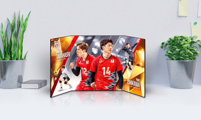 Mini Folding Screen Collection Volleyball Japan Men's National Team 2025