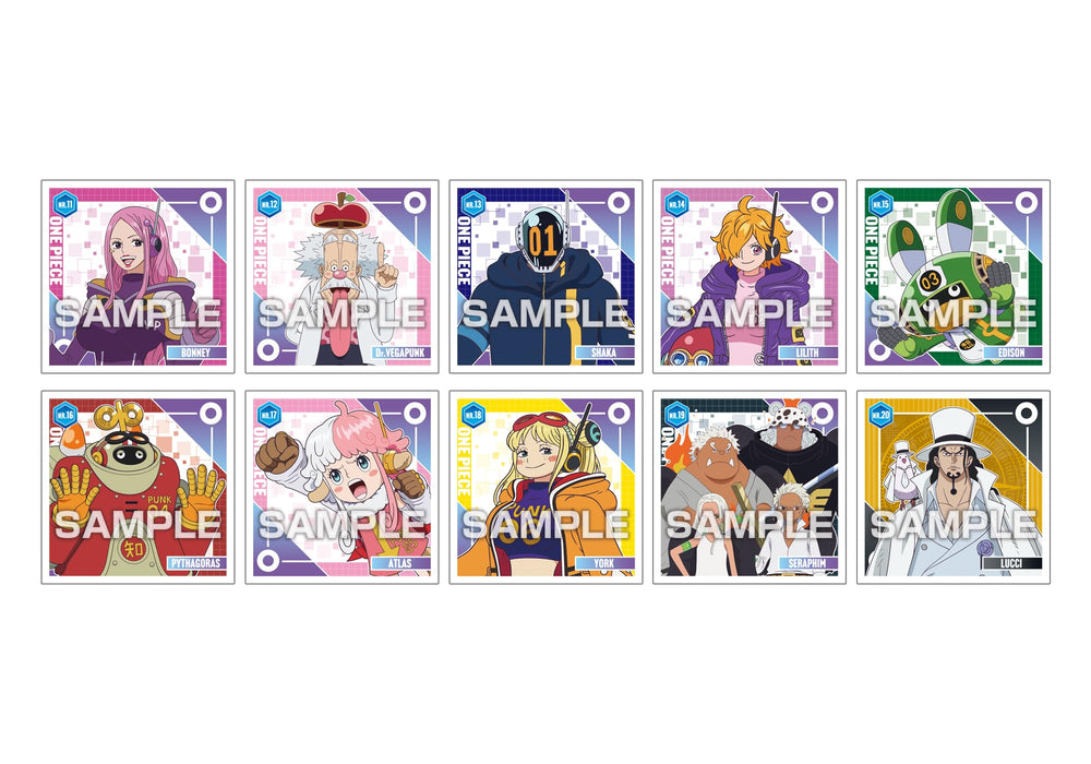 "One Piece" Sticker Collection Egghead Arc