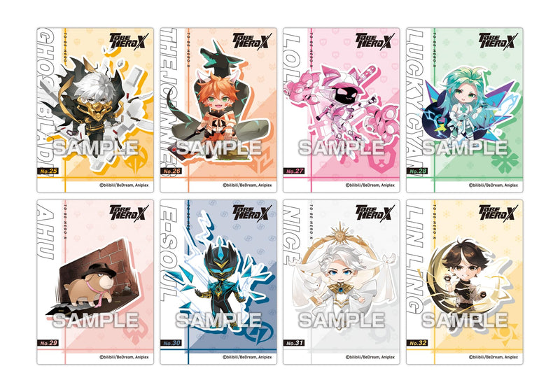"To Be Hero X" Clear Card Collection