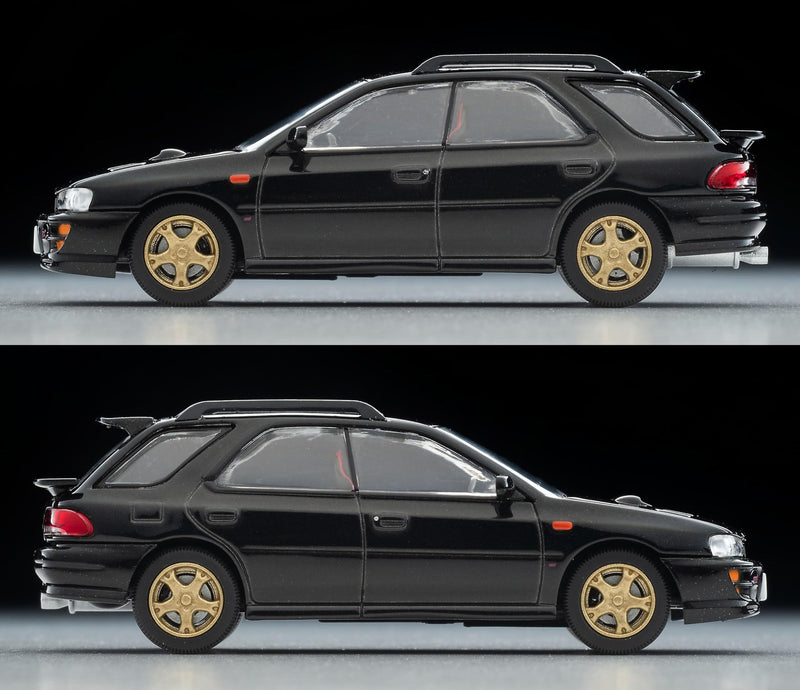 1/64 Scale Tomica Limited Vintage NEO TLV-N281d Subaru Impreza Pure Sports Wagon WRX STi Ver. V (Black) 1998