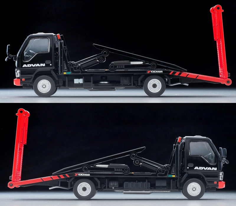 1/64 Scale Tomica Limited Vintage NEO TLV-N191b Isuzu Elf Hanamidai Auto Car Limited Safety Loader Bigwide (ADVAN)