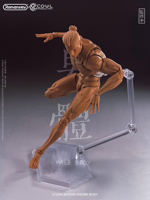 Romankey X COWL 1/12 SCALE SUPER-ACTIONAL MALE BODY (NATURAL)