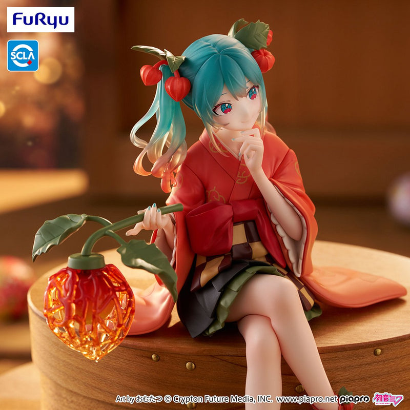 Hatsune Miku Noodle Stopper Figure Flower Fairy -Winter Cherry-