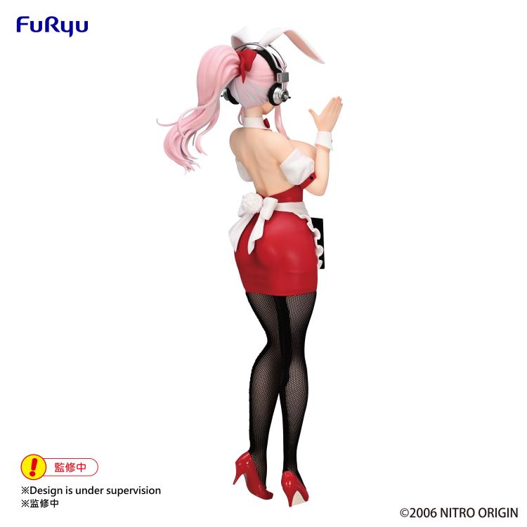 "Super Sonico" BiCute Bunnies Figure Waitress ver.