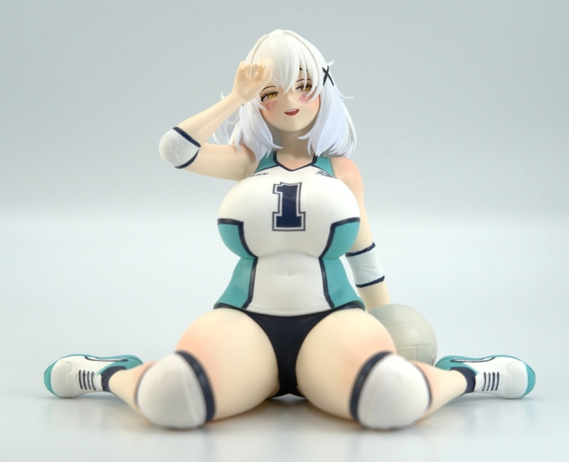 "Bombergirl Rainbow" Desk Put Figure Shiroe