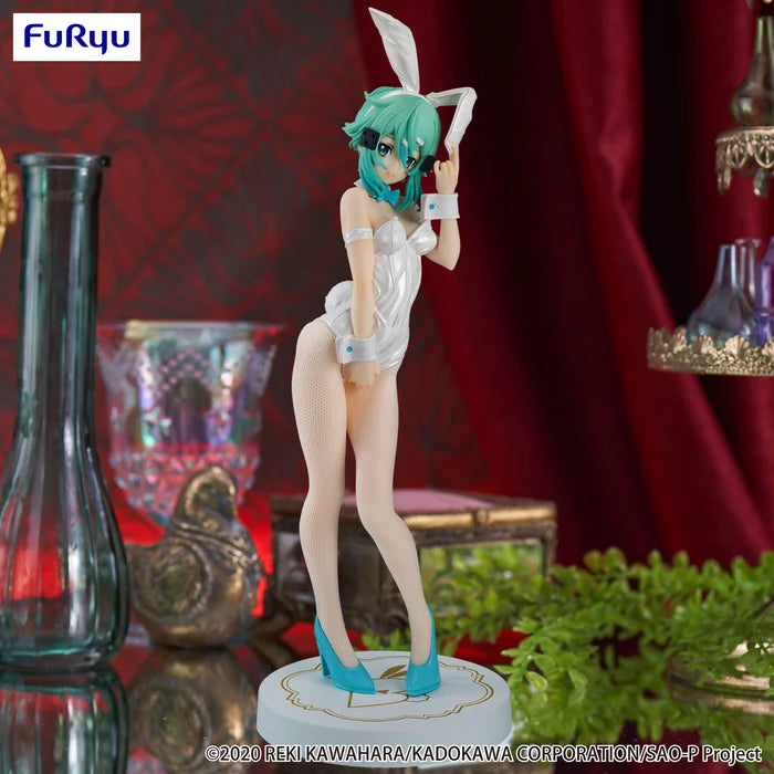 "Sword Art Online" BiCute Bunnies Figure Sinon White Pearl ver.