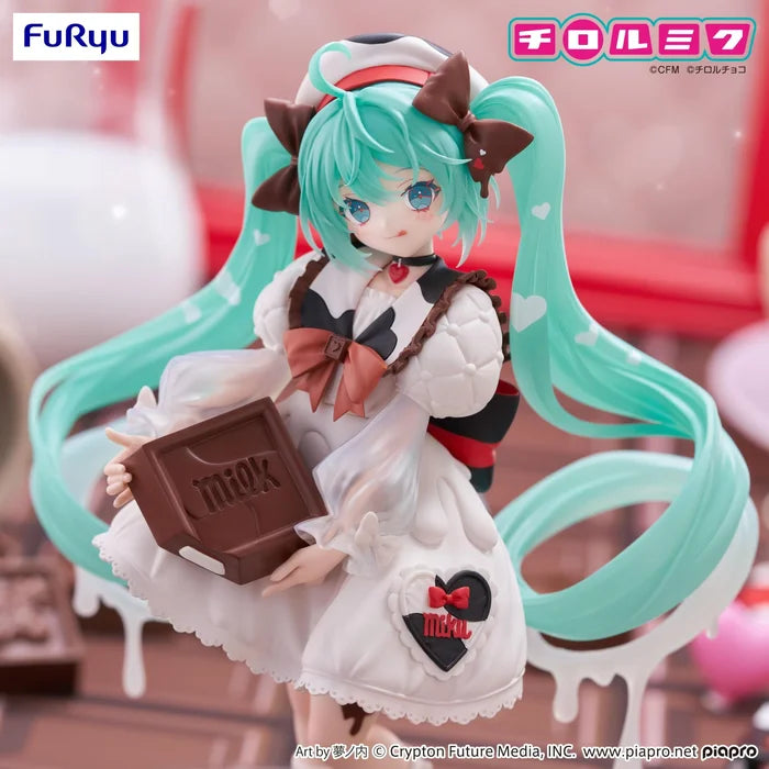 "Hatsune Miku × Tirol Choco" Trio-Try-iT Figure Hatsune Miku × Tirol Choco Milk Ver.