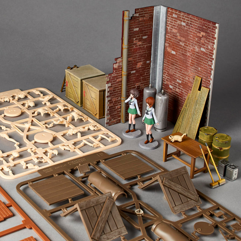ARTPLA "GIRLS und PANZER das Finale" Garage Set A