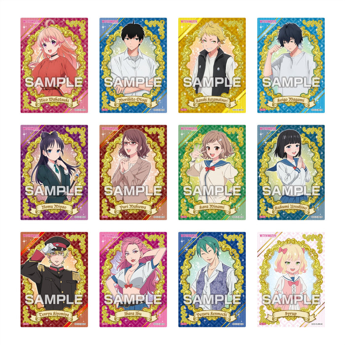 TVアニメ『ウィッチウォッチ』 クリアカードコレクションガム 初回限定版 16パック入りBOX (食玩)