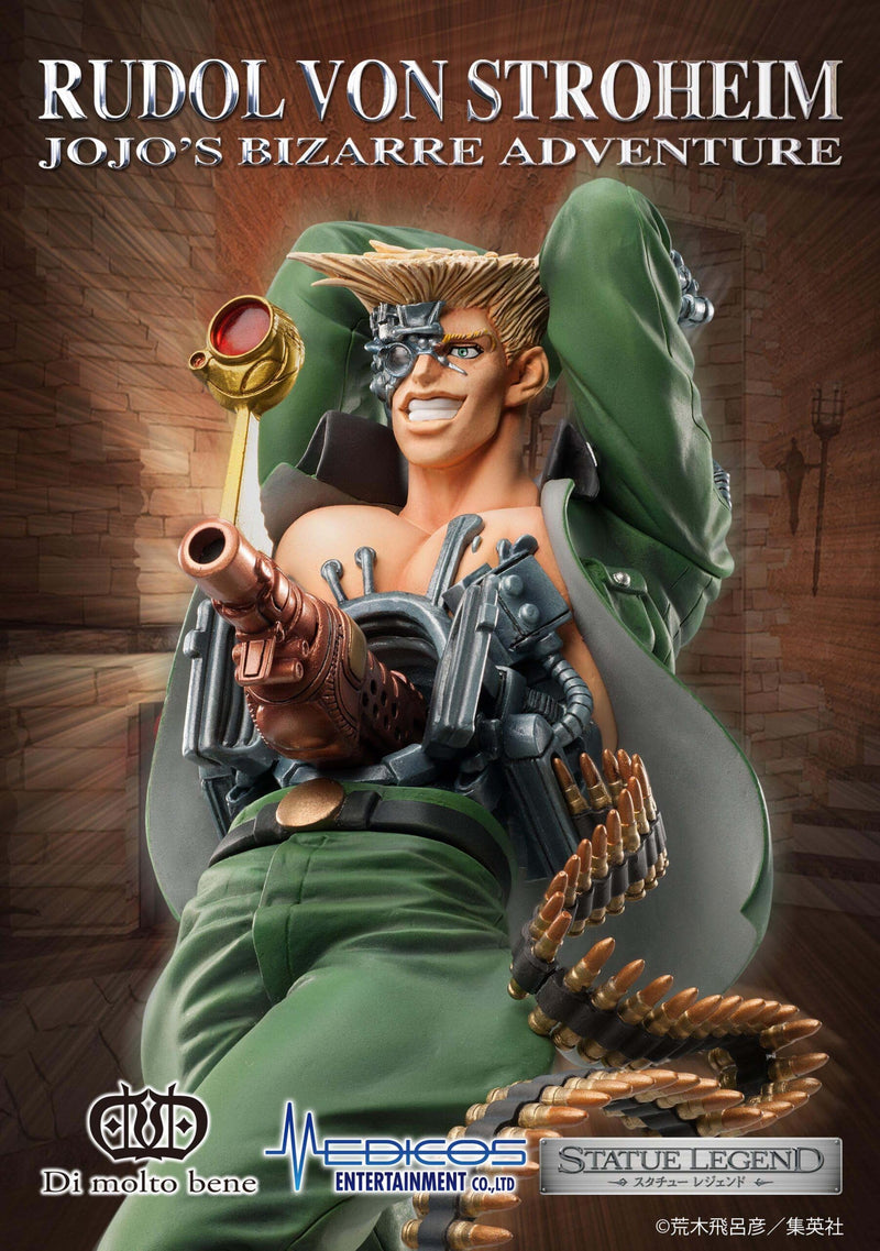 Statue Legend "JoJo's Bizarre Adventure -Part II-" Rudol Von Stroheim